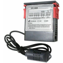 Digital Humidity And Temperature Controller With Integrated Sensor Probe Relay Output, 110-220 V -Heating Equipment 100163248 3