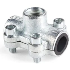 Gebo 2 1/2 Inch BSP Pipe Repair Clamps Fittings Leak Fix With Female 1 1/2 Inch BSP Thread Joint