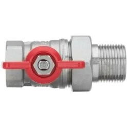 1 Inch BSP Water Valve Female X Male With Flare Nut Butterfly Handle -Heating Equipment 1196213 4