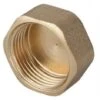 1 Inch Thread Brass Pipe Screw Hex Female Blanking Plug Tube End Cap -Heating Equipment 1196253 1