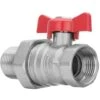 1/2inch BSP Female X Male Water Valve Red Handle With Flare 1 1/2inch BSP Female X Male Water Valve Red Handle With Flare -Heating Equipment 1196277 1