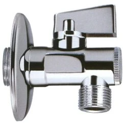 Chrome Water Isolating Ball Valve 1/2 X 3/4 BSP Lever Taps Plumbing
