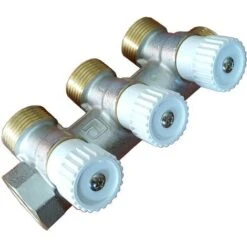 Durable High Quality Brass 3 Sections 3/4 Water Manifold Distributor Luxor