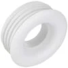 Polypipe Boss Pipe Rubber Connector Pushfit Waste Adapter Reducer White 40mm X 32mm -Heating Equipment 1197412 1