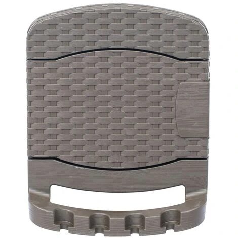 Wall Mounted Hose Reel With Hose Plastic Brown VidaXL 4 Wall Mounted Hose Reel With Hose Plastic Brown VidaXL - Image 2