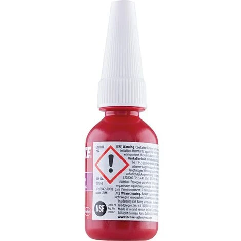 Loctite Threadlocker, Low Strength, 10ml 4 Loctite Threadlocker, Low Strength, 10ml - Image 2
