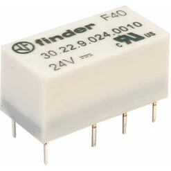 Finder 30.22.9.024.0010 24V Relay DPDT DC BT47W/7