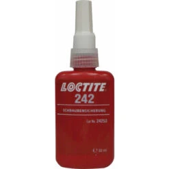Loctite 142504 242 Threadlocker-Medium Strength Med Viscosity Gen Purpose 50ml