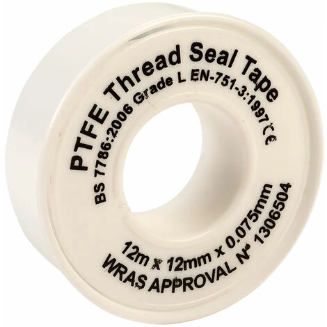 Ultratape Water PTFE Thread Seal Tape 12mm X 12m 3 Ultratape Water PTFE Thread Seal Tape 12mm X 12m