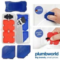 Cramer Fugi 5 Piece Grouting & Silicone Profiling & Applicator Tool Kit In Box