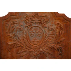 Plate Pediment Fireplace Coat Of Arms Wall Decoration Wall Ornament Cast Iron Floor Protector Stove Fireplace Wall Protector -Heating Equipment 19313720 4