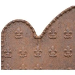 Plate Pediment Fireplace Coat Of Arms Wall Decoration Wall Ornament Cast Iron Floor Protector Stove Fireplace Wall Protector -Heating Equipment 19314904 5