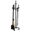 Iron Fireplace Fittings Set IL29XD29XH103 CM -Heating Equipment 19869091 1
