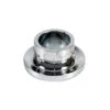 Small Chromed Rosette Rose Collar For Bathroom Sink Basin Overflow 15mm Diameter -Heating Equipment 2015218 1