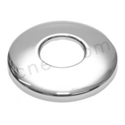 Chromed Steel Collar Rose Cover For Sink Basin Drain Waste Trap 32mm Diameter