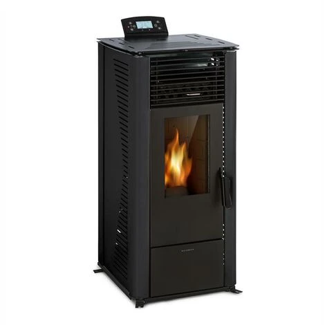 Klarstein Energiewende Pellet Stove 5/10 KW 5 Levels Timer Remote Control Black 3 Klarstein Energiewende Pellet Stove 5/10 KW 5 Levels Timer Remote Control Black
