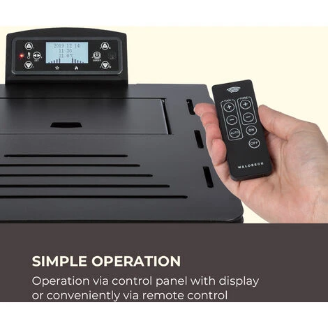 Klarstein Energiewende Pellet Stove 5/10 KW 5 Levels Timer Remote Control Black 5 Klarstein Energiewende Pellet Stove 5/10 KW 5 Levels Timer Remote Control Black - Image 3