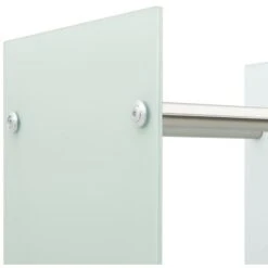 Firewood Rack White 40x35x60 Cm Glass VidaXL -Heating Equipment 23030346 5