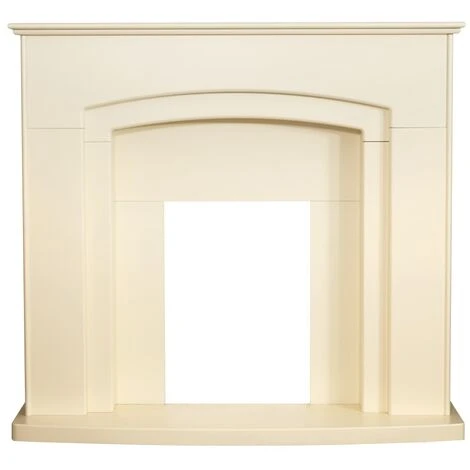 Αδάμ Adam Falmouth Fireplace In Cream With Downlights, 48 Inch 7 Αδάμ Adam Falmouth Fireplace In Cream With Downlights, 48 Inch - Image 5