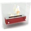 Modern Table Ethanol Fireplace - VPF-FD47M-RED Red Steel 2 Modern Table Ethanol Fireplace - VPF-FD47M-RED Red Steel -Heating Equipment 25790378 1