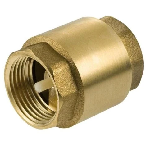 2 Inch BSP Brass Check Non-Return Valve Female With Plastic Insert 3 2 Inch BSP Brass Check Non-Return Valve Female With Plastic Insert