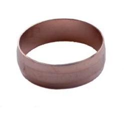 Oracstar 22mm Brass Compression Olive - Pack Of 3 For Plumbing