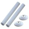 Oracstar 15mm White Pipe Covers & Collars For Plumbing 1 Oracstar 15mm White Pipe Covers & Collars For Plumbing -Heating Equipment 28087540 1