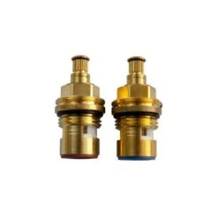 Oracstar Brass Threaded Tap Gland Pair - 10.5mm Spline