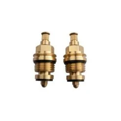 Oracstar Brass Threaded Tap Gland Pair - 8mm Spline