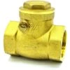 2 Swing Clack Non-Return Check Valve Brass One-Way Valves -Heating Equipment 2823068 1