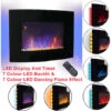 NRG Large Curved Wall Mounted Electric Fire Place Heater Fire Flame Effect Fireplace 2000W MAX -Heating Equipment 28264331 1