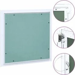 Access Panel With Aluminium Frame And Plasterboard 400x400 Mm