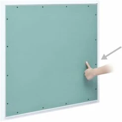 Access Panel With Aluminium Frame And Plasterboard 500x500 Mm -Heating Equipment 29799977 3