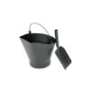 Oypla Heavy Duty Steel Fireplace Coal Bucket Scuttle Hod With Shovel