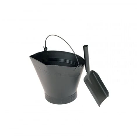 Oypla Heavy Duty Steel Fireplace Coal Bucket Scuttle Hod With Shovel 3 Oypla Heavy Duty Steel Fireplace Coal Bucket Scuttle Hod With Shovel