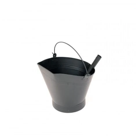 Oypla Heavy Duty Steel Fireplace Coal Bucket Scuttle Hod With Shovel 6 Oypla Heavy Duty Steel Fireplace Coal Bucket Scuttle Hod With Shovel - Image 4