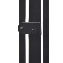 Pet Fireplace Fence Steel Black VidaXL -Heating Equipment 3020225 5