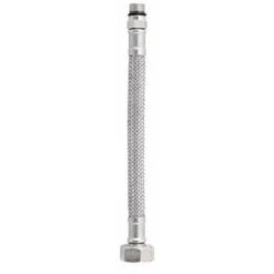 35cm Long M12 X 1/2 Inch BSP Flexible Tap Connector Faucet Tail Hose Water Pipe