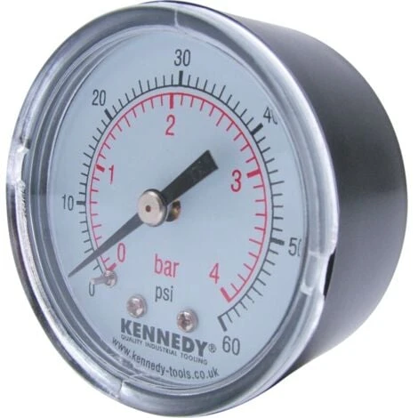 Kennedy 50MM Diameter 0-4 Bar Pressure Gauge 3 Kennedy 50MM Diameter 0-4 Bar Pressure Gauge