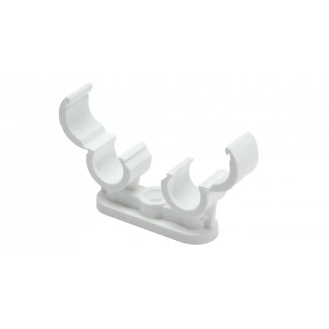 Talon 15mm Quick Lock Double Hinged Snap Over Pipe Clip 50 Per Box 3 Talon 15mm Quick Lock Double Hinged Snap Over Pipe Clip 50 Per Box