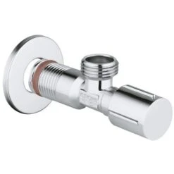 Grohe Angle Valve 1/2", Chrome (22043000) 7 Grohe Angle Valve 1/2", Chrome (22043000) -Heating Equipment 39021586 3