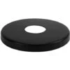 21mm 1/2 Inch BSP Black Finished Steel Valve Tap Pipe Cover Collar 8mm High -Heating Equipment 39687945 1