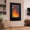 Livingandhome Vertical Wall Mount Electric LED Fireplace Space Heater -Heating Equipment 41361986 1
