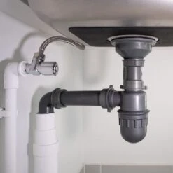 PrimeMatik - Flexible Metallic Stainless Steel Hose 1/2 Male To 3/8 Female Of 25 Cm -Heating Equipment 48827128 4