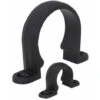 Single Way Snap On Saddle Clip - Black Polypropylene - 88.9 Mm OD Tube (3" NB) 1 Single Way Snap On Saddle Clip - Black Polypropylene - 88.9 Mm OD Tube (3" NB) -Heating Equipment 51398142 1