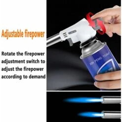 LangRay Kitchen Burner Rechargeable Kitchen Burner Lighter, Camping Lighter, BBQ Flamethrower, Blower Torch, Kitchen BBQ Burner And Butter Cooking. -Heating Equipment 51801264 4