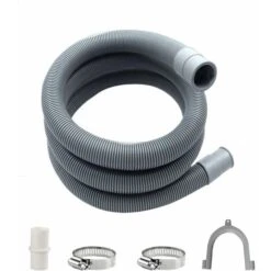 Drain Hose, Washing Machine Extension Kit, Washing Machine Drain Hose, Universal Drain Hose, Water Drain Hose, Washing Machine Hose （2m)