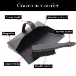 JVL Craven Ash Carrier Set -Heating Equipment 52635058 4