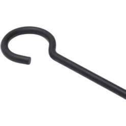 JVL Edale Contemporary Fireside Companion Set, 3 Piece Black One Size -Heating Equipment 52635092 3