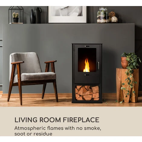Blumfeldt Fiamme Cantal Ethanol Fireplace Stainless Steel Burner 1.2 Litres 4-6 H Burning Time 6 Blumfeldt Fiamme Cantal Ethanol Fireplace Stainless Steel Burner 1.2 Litres 4-6 H Burning Time - Image 4